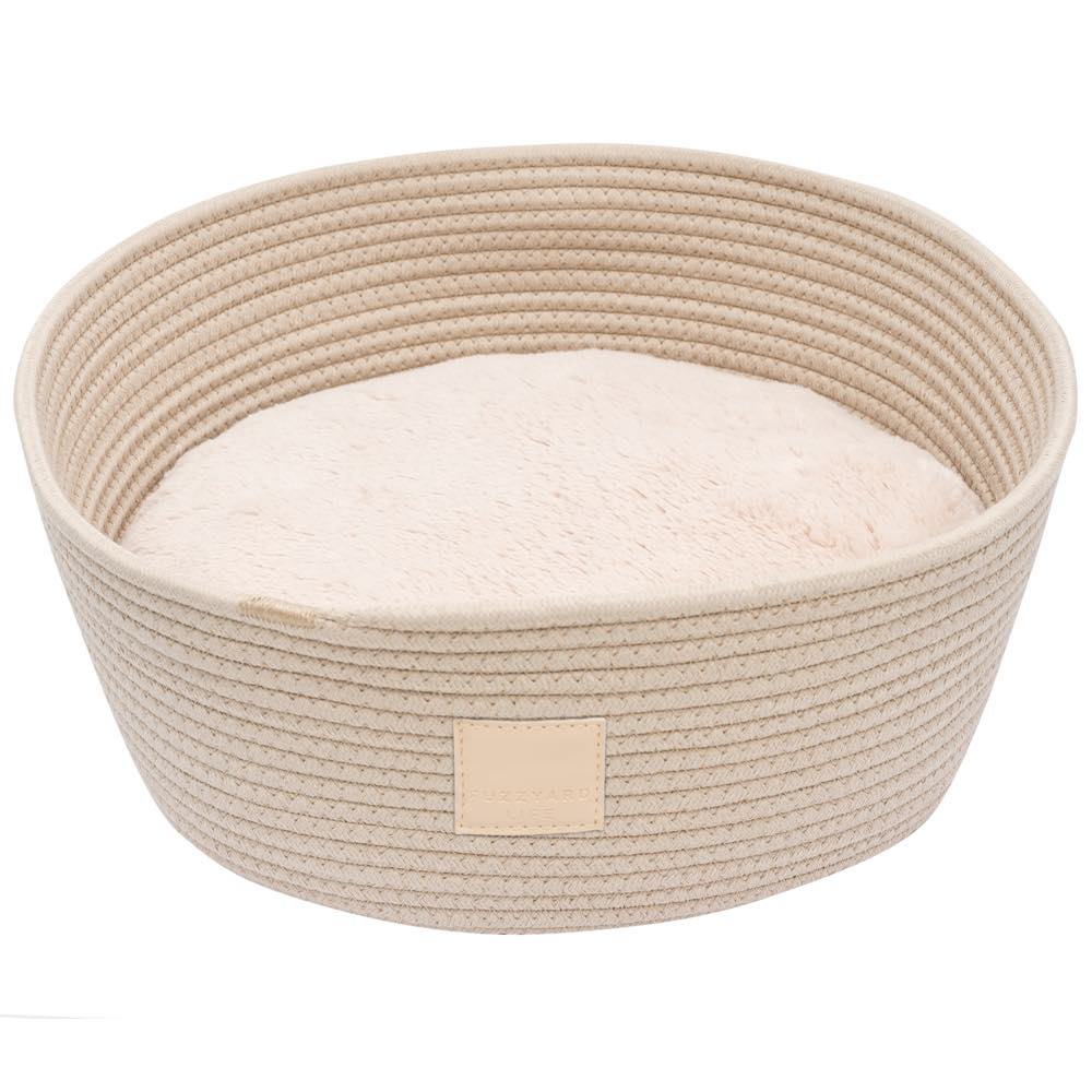 FuzzYard Life Rope Basket Pet Bed (Sandstone)